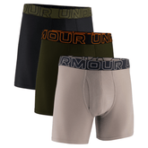 Under Armour 3Pk Performance Tech 6" Boxer Men Underwear Under Armour